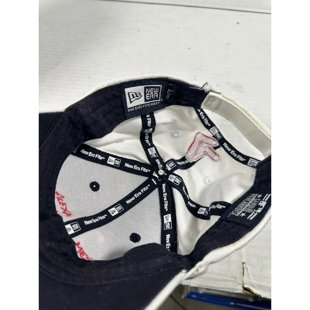 New Era Boston Red Sox MLB‎ Youth Hat Navy White Adjustable Baseball Cap